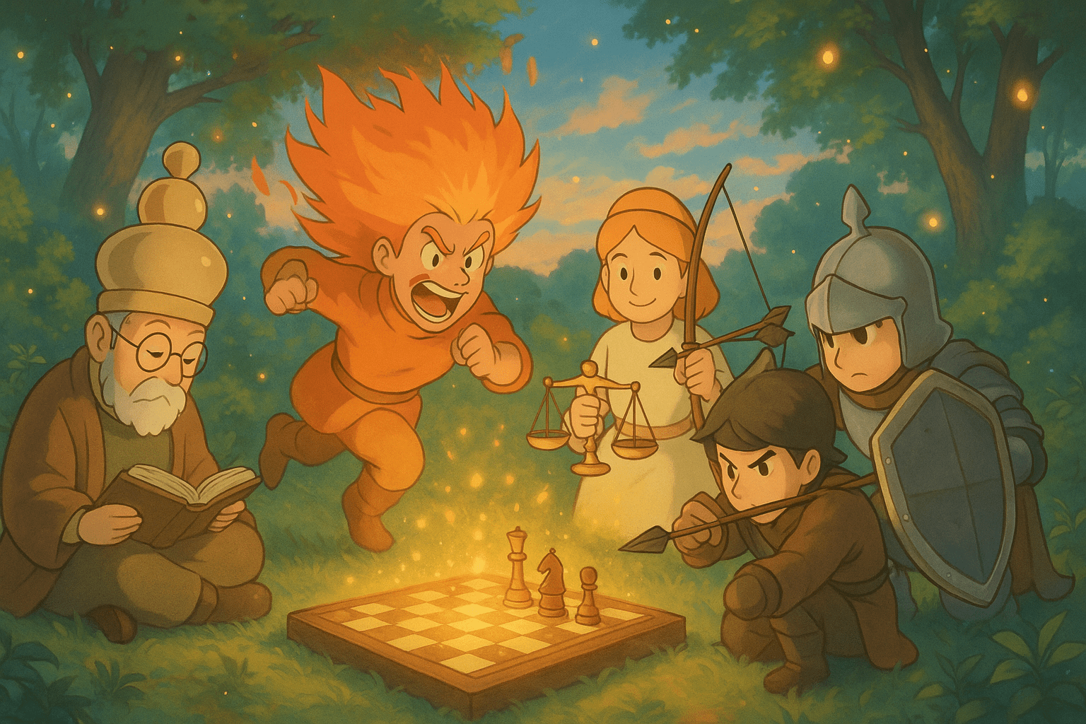 persona play chess bots